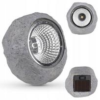 Saulės energija varoma Led lauko šviestuvas akmens imitacijos, 8,5cm