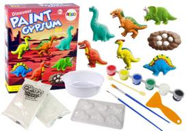 Kūrybinis gipso liejinių rinkinys dažyti Dinozaurai