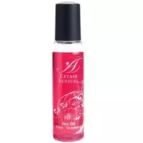 Extase Sensuel Extase Sensual Strawberry Heating Massage Oil 35ml - Travel Size