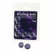 TALOKA Taloka 5-Piece Brazilian Spheres Gel Lubricant - Electric Vibration Effect
