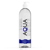 AQUA QUALITY AQUA Quality Water-Based Lubricant 1000ml - Odorless, Skin-Friendly Formula