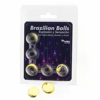 TALOKA Taloka Vibrating Gel-Release Spheres 5-Pack - Warming Massage Formula
