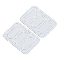 2 Set Tempered Glass Camera Lens Protective Film Anti Fingerprint Anti Scratch Camera Lens Protector for Meta Quest 3