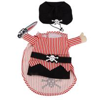 Pirato Augintinio Kostiumų Rinkinys Šventinė Smagi Persirengimo Šventė Cosplay Augintinio Apranga Tinka Šunims ir KatėmsS S