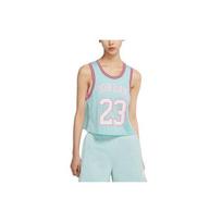 Jordan Essential megztas tinklelis kvėpuojantis krepšinio marškinėliai moterims Light-Rain-Green DD0286-382 XL