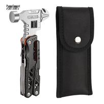 Chunsen Stainless Steel Folding Multi-tool Hammer juoda