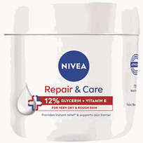 Nivea _7732857 Repair  AND  Care Cream - Hydrating body cream for dry and rough skin