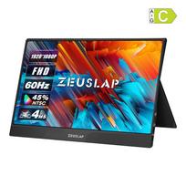 Zeuslap Z15ST Portable Monitor with a 15.6" Touchscreen