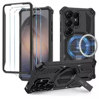 Tech-Protect MAGBLAST phone case with MagSafe support for Samsung Galaxy S26 Ultra (S948) black