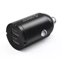 Orico MiniRing car charger | 30W | PD, QC, PPS | USB-C | black