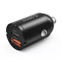 Orico MiniRing car charger | 30W | PD, QC, PPS | USB-A, USB-C | black