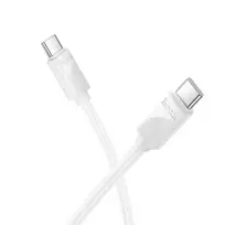 Hoco USB C to USB C Cable, 3A 60W, 1m x114, white