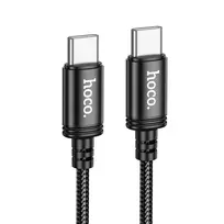 Hoco X89 data transfer and charging cable | USB-C to USB-C | PD, QC 3.0 | 60W | 2m | black