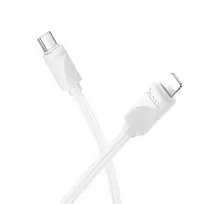 Hoco X114 data transfer and charging cable | USB-C to Lightning | PD | 27W | 1m | white