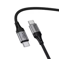 Hoco X121 data transfer and charging cable | USB-C to USB-C | PD, QC 3.0 | 60W | 1.5m | black