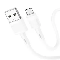 Hoco X83 data transfer and charging cable | USB-A to Micro USB | 12W | 1m | white