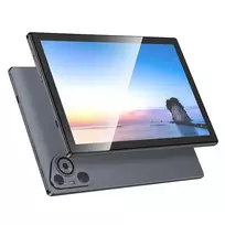 Hoco 10.1" Tablet 6GB/128GB HD, Wi-Fi/4G/BT 5.0, Android 14, A15, metal gray