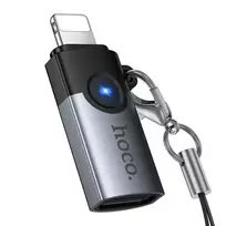 Hoco OTG Adapter Lightning to USB-C 2A UA46A gray