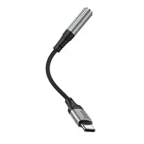 Hoco AUX USB-C to 3.5 mm Jack Adapter 0.12 m LS36 black