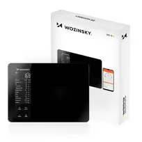 Wozinsky WIK-16 Smart Kitchen Scale with Digital Display, Bluetooth App - Black