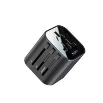 Yesido UNIVERSAL ADAPTER MC09 UK/EU/US/AU MAX 8A BLACK