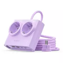 Orico PDC25 25W 6-in-1 Power Strip 2x AC + 2x USB-A + 2x USB-C - Purple