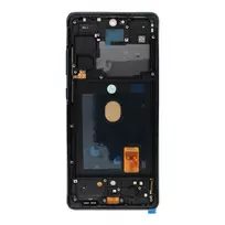 FixCell sAMSUNG S20 FE OLED LCD display with dark blue frame