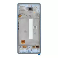 OEM LCD Display for SAMSUNG A53 A536 HARD OLED with frame blue
