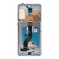 OEM LCD Display for SAMSUNG S20 Plus Grey SOFT OLED with frame