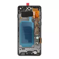 FixCell sAMSUNG S10 G973 LCD display with black frame (refurbished)