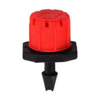 100pcs/bag Water Dropper Head Adjustable Watering Sprinkler Water Saving Anti-clogging Portable  Practical Cooling System raudona
