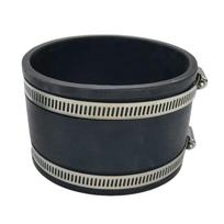 Lanksti guminė jungtis su spaustuvais, vandeniui atsparus santechnikos priedas 32mmx42mmx90mm