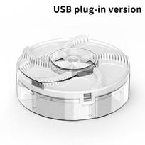 Elektrinis musgaudis USB įkraunamas Platus aprėpimas Efektyvus vabzdžių gaudymo įrankis sodui, iškyloms, patalpoms, laukui A2