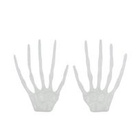 Skeleton Hand Glowing Prop Halloween Prank Decoration for Indoor Outdoor Party Haunted House Event Display