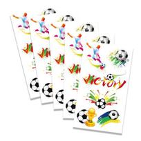 5 vnt. Futbolo Laikinos Tatuiruotės Vyrams Moterims Futbolo Kamuolio Tematikos Netikros Tatuiruotės Veido Lipdukas Rungtynių Dienos Sporto Renginių Šventės Prekės Dovanėlės A