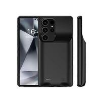 C28 10000mAh galios bankas, suderinamas su Samsung Galaxy S24 Ultra, pilnos apsaugos TPU minkštas įkroviklio dėklas