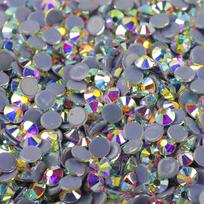 Yantuo Wholesale SS6 1KG Strong Glue Hotfix Flatback Rhinestones AB Colors Crystal Dress Shoes Wedding Shoes High Shoes 1 Bag SS6/1.9-2.0mm 1kg