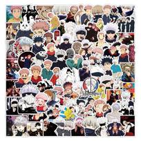 Clear And Precise Jujutsu Kaisen Stickers 100pcs For All Your Gadgets