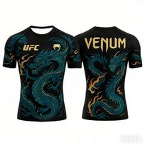 2026 Naujas Karštas Išpardavimas UFC Bokso Rungtynių Marškinėliai Vasariniai Laisvalaikio Kvėpuojantys Sportiniai Per dydį Greitai Džiūstantys Trumpomis Rankovėmis S