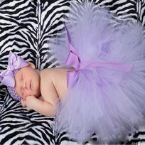 Baby Photography Prop Newborn Matching Infant Tutu Skirt Newborns Costume Hairband Baby Headband 3