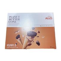 Allo Peanut Butter Corn Snacks 396g white