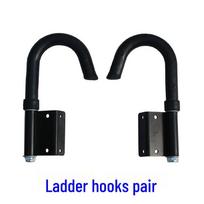 Anti-Slip Rotating Aluminum Alloy Ladder Hooks for Bunk Beds