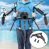 Diving Tripod Support Handheld Camera Sports with Accessories blue