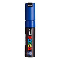 Uni-Ball Posca 7M Broad Bullet Marker Pen 4.5-5.5 mm Blue Ink for Art, Craft & Office Use, Pack of 1