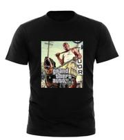 GTA V GTA 5 Grand Theft Auto 5 Rockstar San-Andreas Grey T-Shirt -290_Grey 2XL