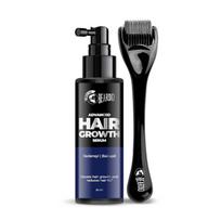 Beardo Advanced Hair Growth Serum 50 Ml With Dermaroller Men Hair Fall Control Regrowth Beard Thickening Kit