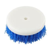 60mm Electric Drill Brush Head For Cleaning Car Carpet Bath Fabric Sofa Electric Cleaning Brush Kitchen Bathroom Cleaning mėlyna