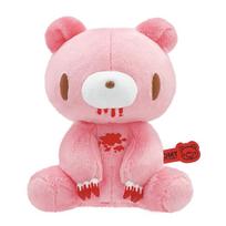 Niūrus meškiukas Rožinis pliušinis žaislas Rankinis dydis 16 cm 8203-244