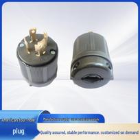 XIONGDA NEMA L19-30P 30A 277V-480V Industrial Anti-Pull-Out Plug NEMA L19-30P