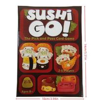 1 Box Fun Card Game Sushi Go Family Gathering Board Game Card Sushi Go Party Card Games Deck Roll Creative Holiday Gift as the picture